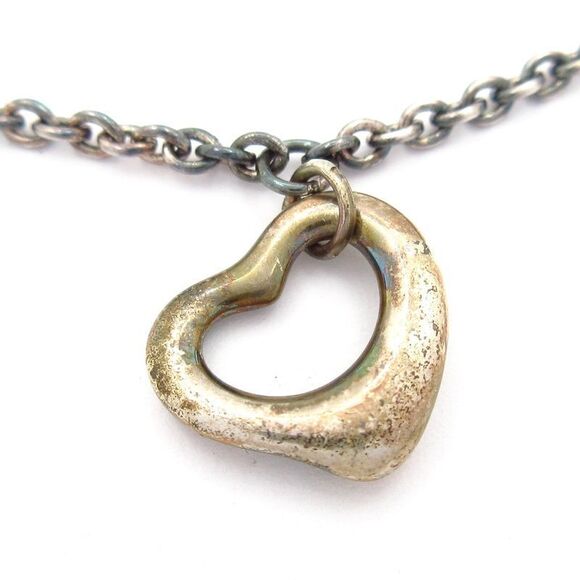 Tiffany & Co(tiffany & Co) Bracelet Open Heart Silver - Picture 3 of 8